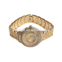 fashion lady diamond stones butterfly design watch for woman